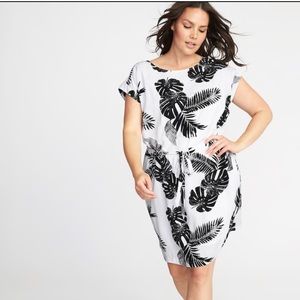 old navy plus size white dress